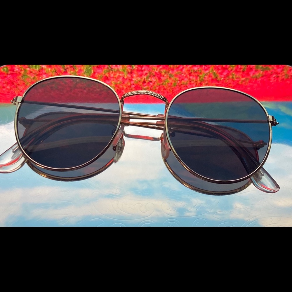 Gold Trim Sunglasses